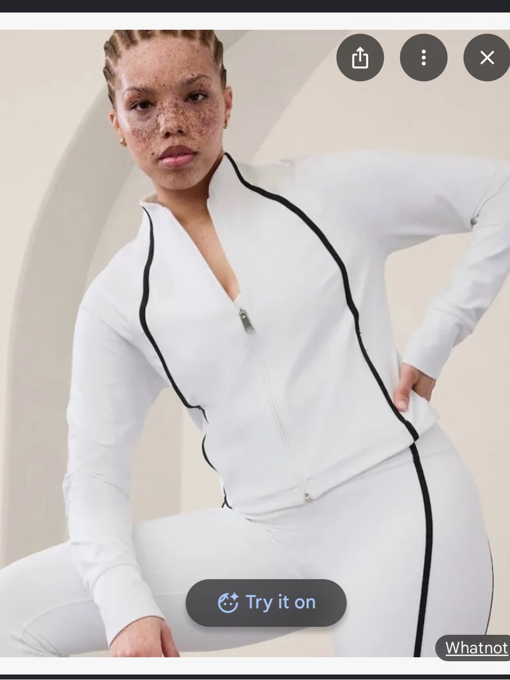 Athleta Salutation Crop Jacket